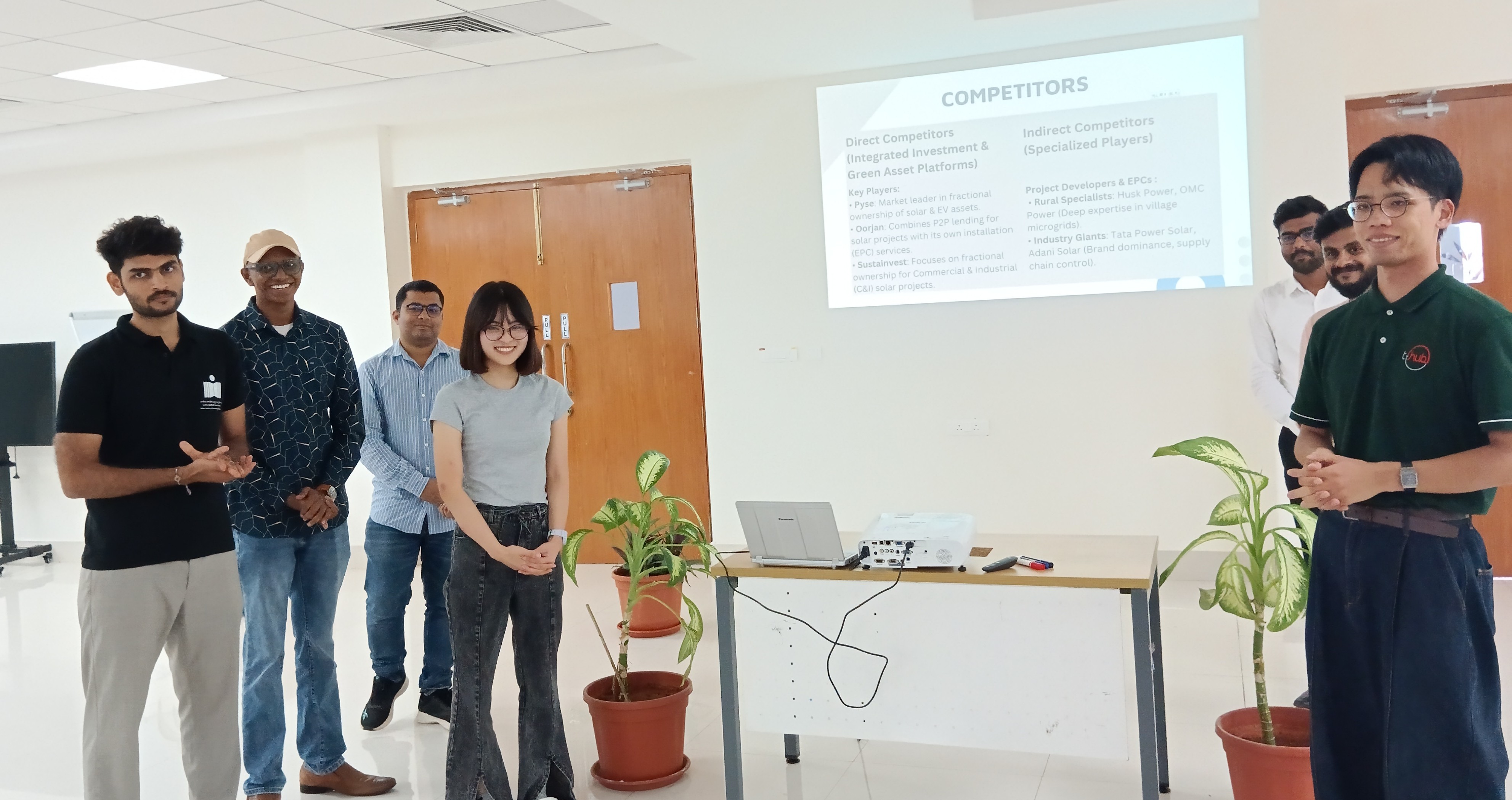Japanese Students at IIT Hyderabad